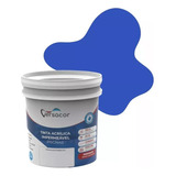 Tinta Impermeabilizante Para Piscina Recupera Renova 3 6ltr Cor Azul Piscina