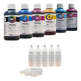 Tinta Inktec Compatível Para Uso L8050 6x250ml 6 Bico Ecofit