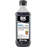 Tinta Inktec Preta Pigmentada Para Recarga De Cartucho De Impressora Hp -500ml-