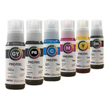 Tinta Inktec Profeel 6x70ml Compatível L8160 L8180 Corante