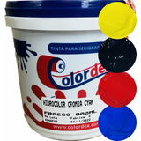 Tinta Kit 4 Cores Hidrocolor Cromia 900ml Colordex
