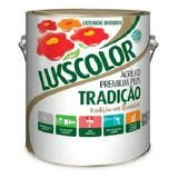 Tinta Latex Acrílica Lukscolor Tradição 3 6lt Cores Cor Gelo