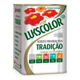 Tinta Latex Lukscolor Tradição 18l Cor Palha Suave Perfume