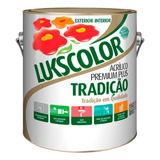 Tinta Latex Premium Plus Lukscolor 3 6 L