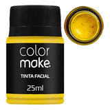Tinta Líquida 25 Ml Color Make Pintura Facial E Corporal
