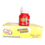 Tinta Liquida Vermelha 35 Ml Pintura Facial Festas E Eventos