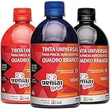 Tinta Marcador Quadro Branco Reabastecedor Ge 500ml Preto 01 Unidade Gramp Line Multicor