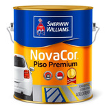 Tinta Novacor Piso Premium Fosco Marrom Castor 38 3 6litros