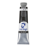 Tinta Óleo 20 Ml Talens Van Gogh Serie 1 Lamp Black 702