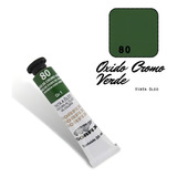 Tinta Oleo Gr1 Oxido Cromo Verde 80 20ml Corfix