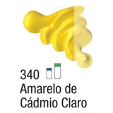 Tinta Óleo Oil Colors Classic Cores Claras 20ml Acrilex Cor Do Óleo Amarelo Cadmio Claro