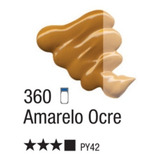 Tinta Óleo Oil Colors Classic Cores Claras 20ml Acrilex Cor Do Óleo Amarelo Ocre