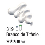 Tinta Óleo Oil Colors Classic Cores Claras 20ml Acrilex Cor Do Óleo Branco De Titânio