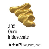 Tinta Óleo Oil Colors Classic Cores Metálica 20ml Acrilex Cor Do Óleo Ouro Iridescente