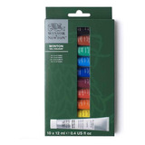 Tinta Óleo Winsor Newton Winton Com 10 Cores 12ml