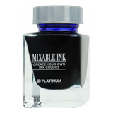 Tinta P Caneta Tinteiro Platinum Mixable 20ml Aurora Blue 55