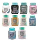 Tinta P Decoração De Moveis Vidro Metal Chalk Paint Acrilex 10 Cores