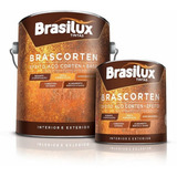 Tinta P Efeito Aço Corten Especial Ferrugem Conjunto 900ml