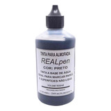 Tinta Para Almofada De Carimbo Realpen 100ml Varias Cor