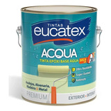 Tinta Para Banheiros E Cozinhas Azulejo Eucatex 3 2lt Cor