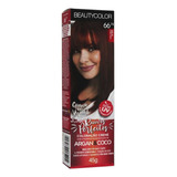 Tinta Para Cabelo Coloração Individual 66 74 Ruivo Doce De Leite Beautycolor
