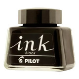 Tinta Para Caneta Tinteiro Pilot 30ml Cor Preta
