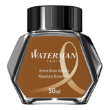 Tinta Para Caneta Tinteiro Waterman Absolute Brown 50ml