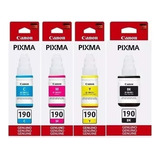 Tinta Para Canon Gl 190 G 3111 G3111 G4111 G4100 4 Cores