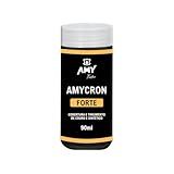 Tinta Para Couro Amycron 90ml Sapatos Jaquetas Sofás Bancos Bolsas Volante Cadeiras Branco Fosco 