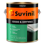 Tinta Para Gesso E Drywall 3 6l Suvinil Acabamento Fosco Cor Branco