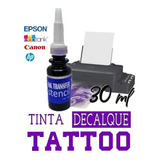 Tinta Para Impressão De Decalque Tatuagem