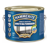 Tinta Para Metais Hammerite Prata Brilhante 2 4l