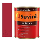Tinta Para Parede Fosca 800ml Suvinil Clássica Cor Cereja