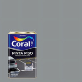 Tinta Para Piso 18 Litros Coral Cores Cor Cinza Médio