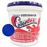 Tinta Para Serigrafia Colordex Hidrocolor Mix Azul Royal 900ml