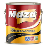 Tinta Para Sinalização Demarcação Viária Dnit 3 16 Maza 3 6l Acabamento Mate Cor Branco
