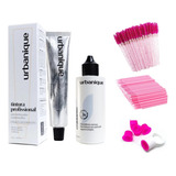 Tinta Para Sobrancelhas Com Creme Oxidante Barba Bigode Cor Castanho Claro