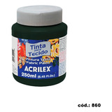 Tinta Para Tecido 250ml Verde Pântano Acrilex