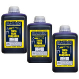 Tinta Para Traçagem E Riscagem Azul Baden 1 Litro Kit Com 3