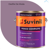 Tinta Parede Tons Do Violeta Suvinil Fosco Completo 3,2 Lts