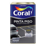 Tinta Pinta Piso Coral Premium Azul Lata 18 Litros