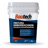 Tinta Pintura Emborrachada Impermeabilizante 20kg Cores Cor Cinza Platina
