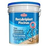 Tinta Piscina Base Agua Recubriplast 3 6 Lts Cores  Azul