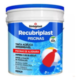 Tinta Piscina Base Agua Recubriplast Impermeável 3 6l