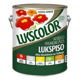 Tinta Piso Lukscolor Lukspiso Premium Plus Cinza 3 6l