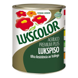 Tinta Piso Lukspiso Marrom 3 6l Lukscolor