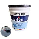 Tinta Piso Premium Interior E Exterior Cinza Escuro Dicolor 18 Litros