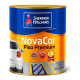 Tinta Pisos E Muros Novacor Sherwin Williams 900ml Cores Cor Amarelo Demarcação