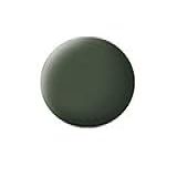 Tinta Plastimodelismo Verde Bronze Fosco 18ml Revell Aqua Color REV 36165