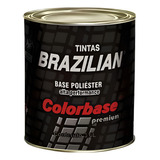 Tinta Poliéster Verde Borneo Perolizado Vw98 Brazilian 900ml